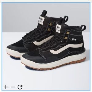 Vans Ultrarange Black Sneakers Never Worn Size 8.5